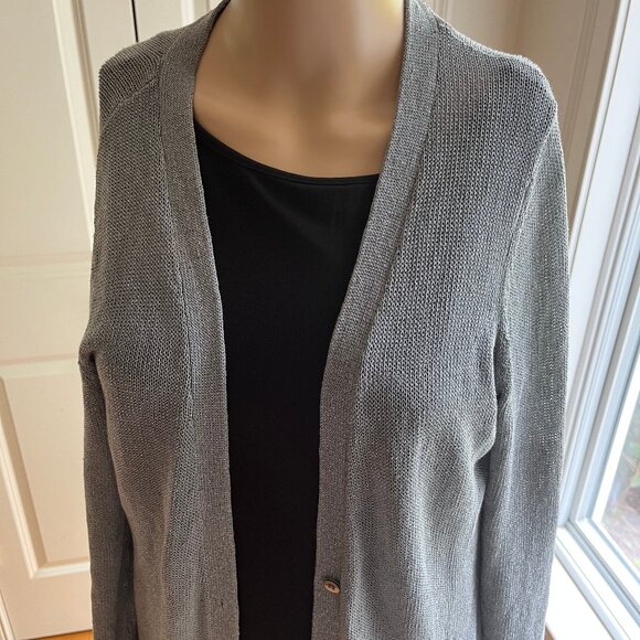 Eileen Fisher cardigan S/P. - Picture 1 of 5